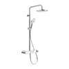 Duravit Shower System mit Thermostat und Glasablage