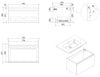 Waschtischunterschrank Alice 800