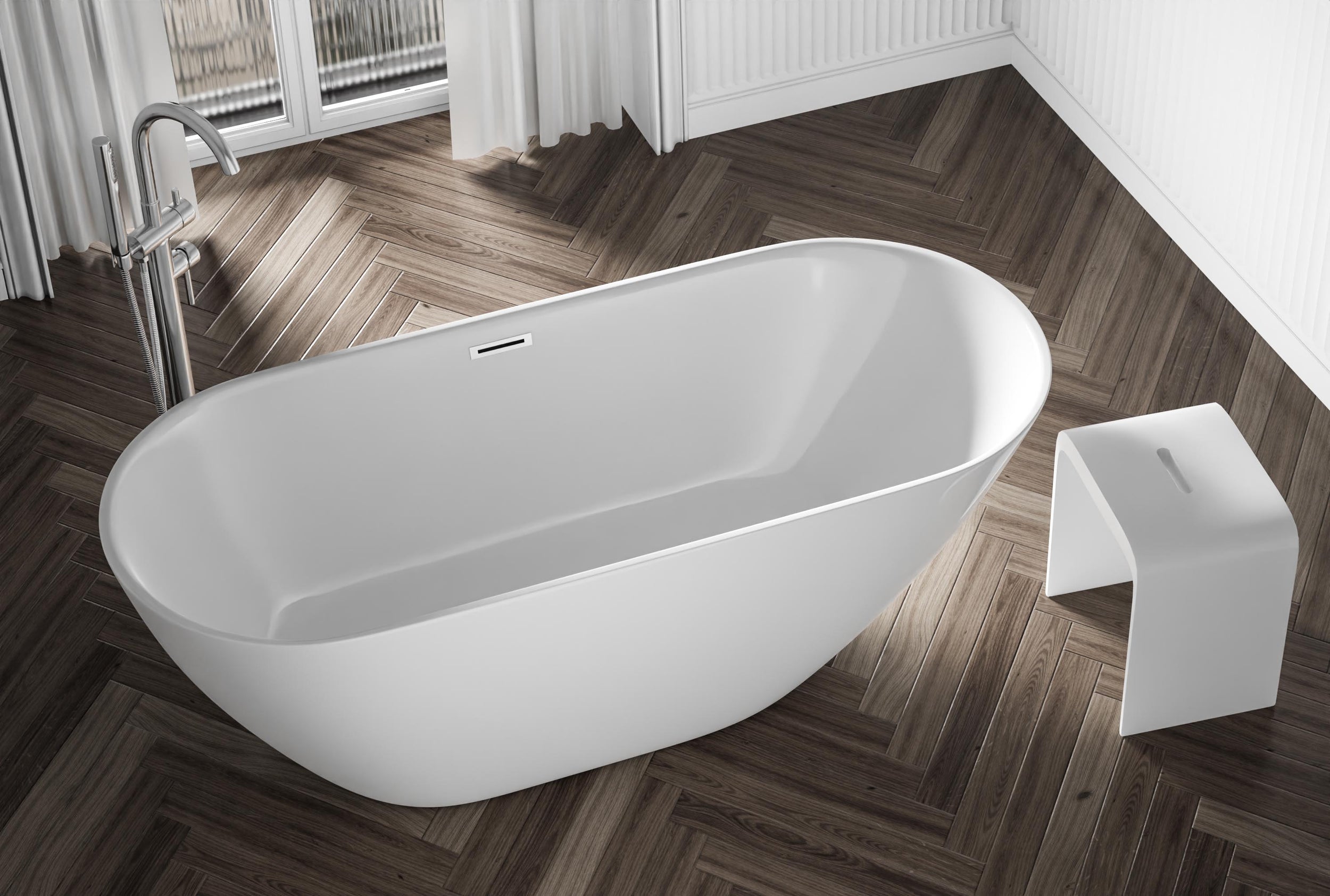 Freistehende Badewanne ROMA 2.0