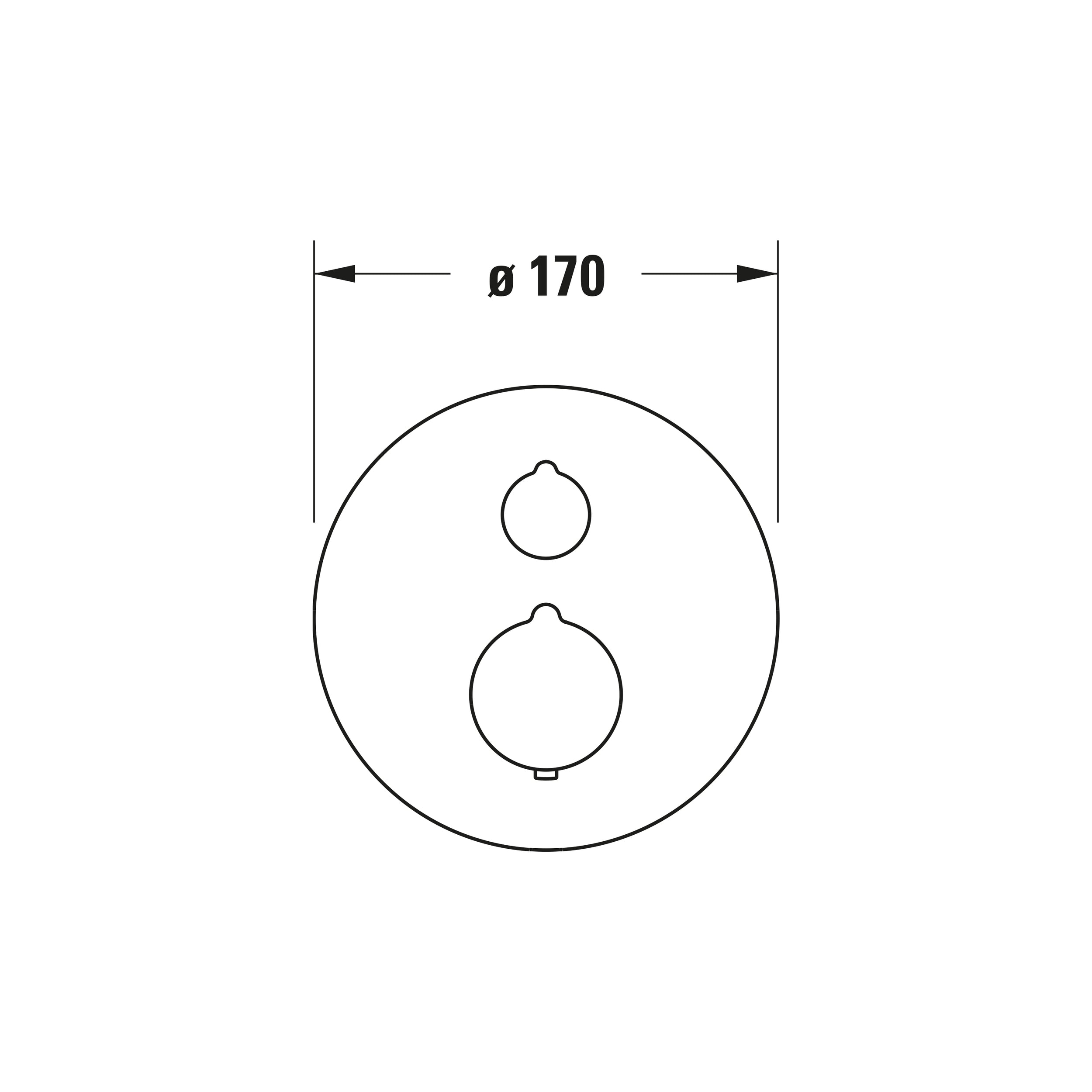 Duravit C.1 Unterputz Duschsystem mit Regendusche