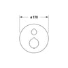 Duravit C.1 Unterputz Duschsystem mit Regendusche