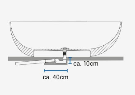 Freistehende Badewanne DALIA