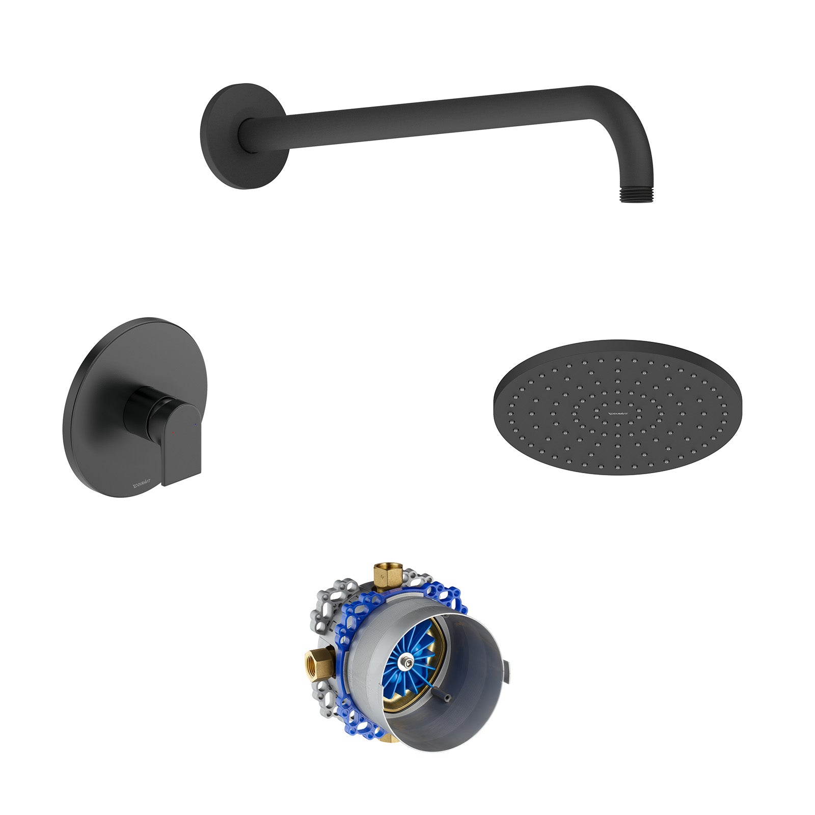 Duravit Tulum Unterputz Duscharmatur mit Regendusche