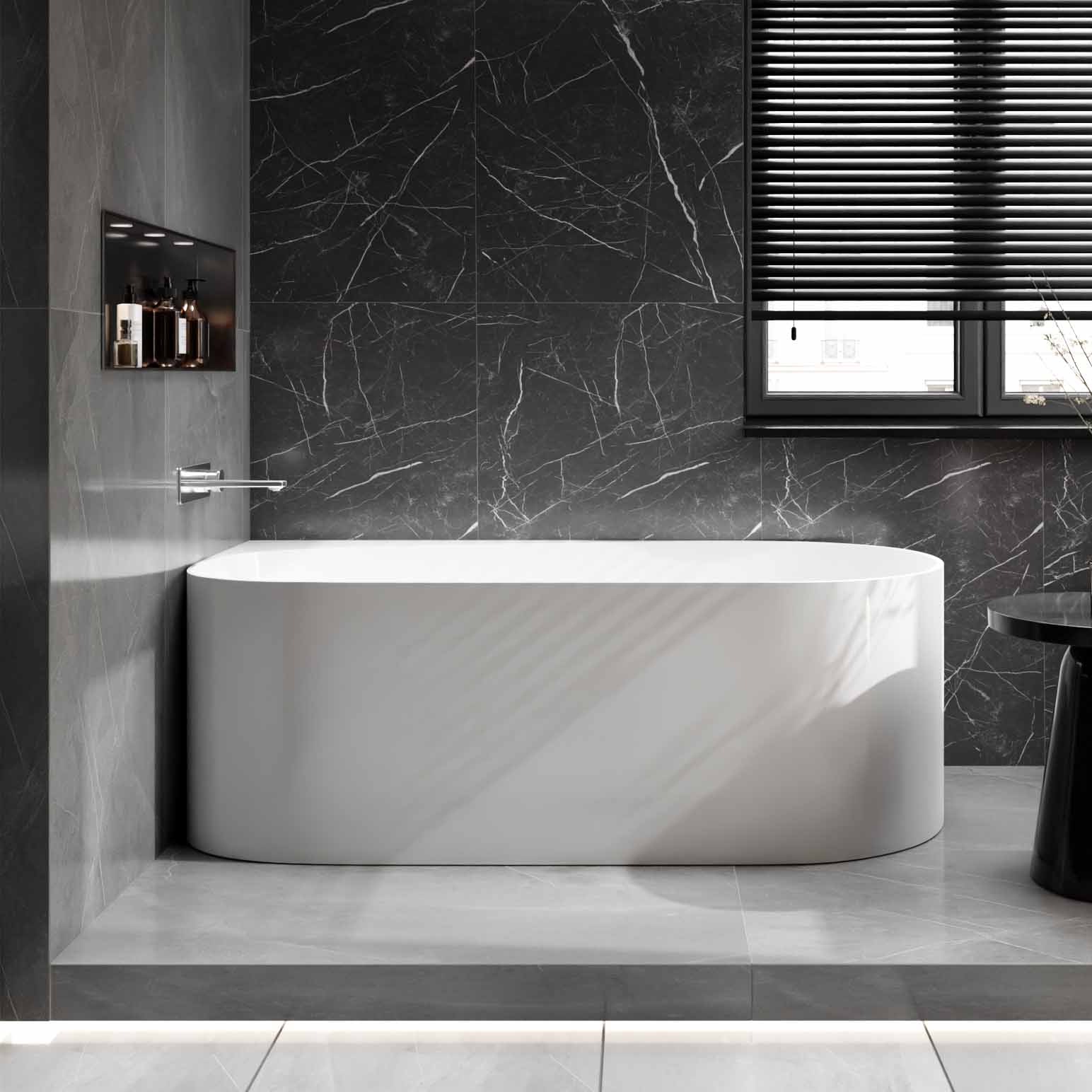 Freistehende Badewanne ONDA CORNER