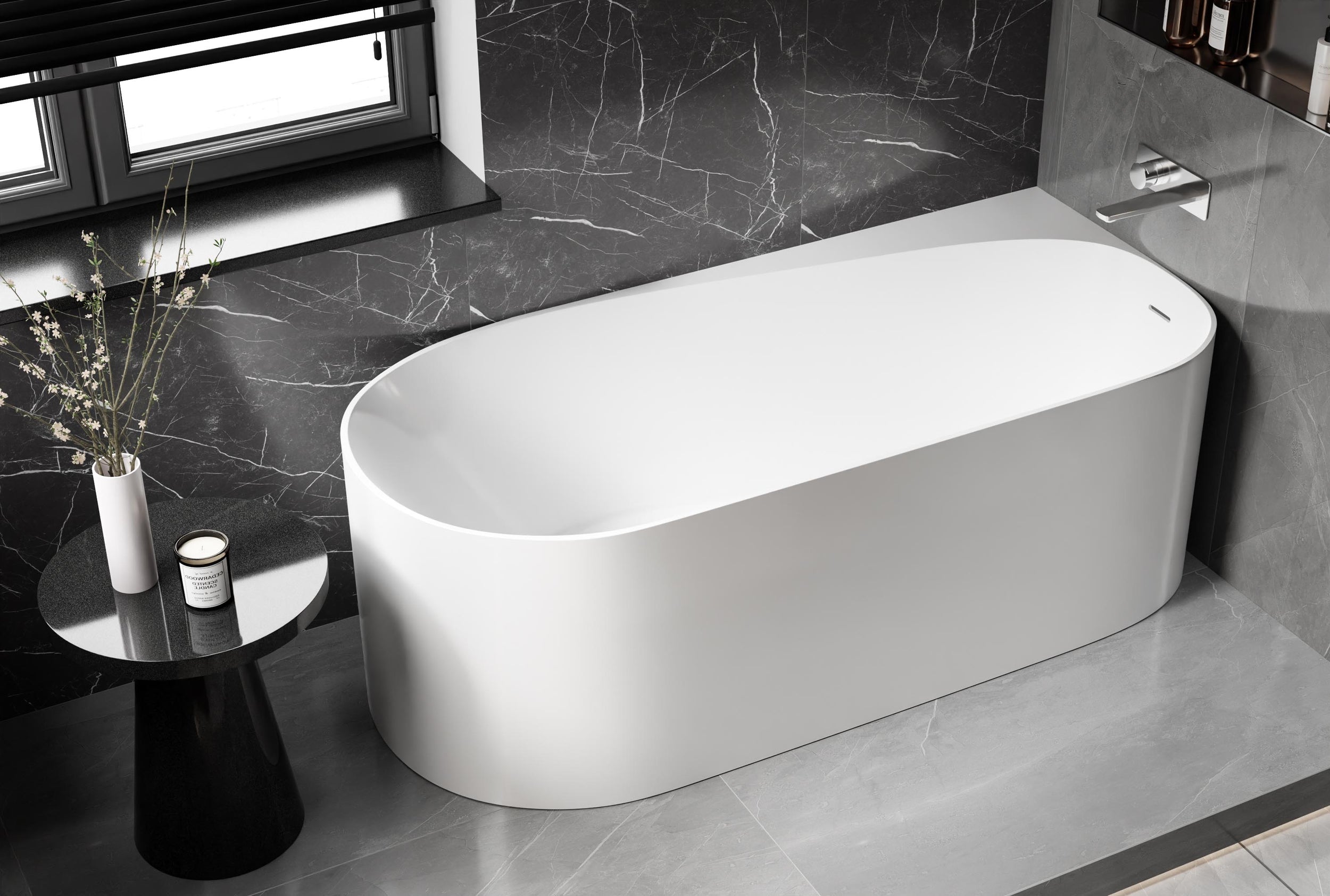 Freistehende Badewanne ONDA CORNER
